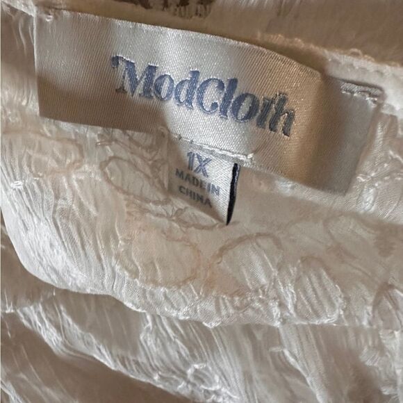 BNWT ModCloth Just the Beginning Maxi Dress 1X -MSRP $199 - Picture 7 of 13